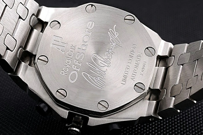Audemars Piguet Royal Oak Offshore Black Dial Diamond Bezel Stainless Steel Case And Bracelet new120828