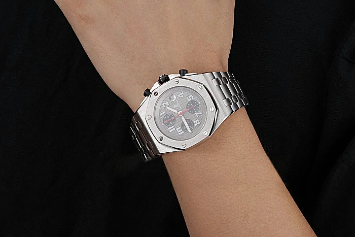 Audemars Piguet Royal Oak Offshore Grey Dial Stainless Steel Case And Bracelet new120832