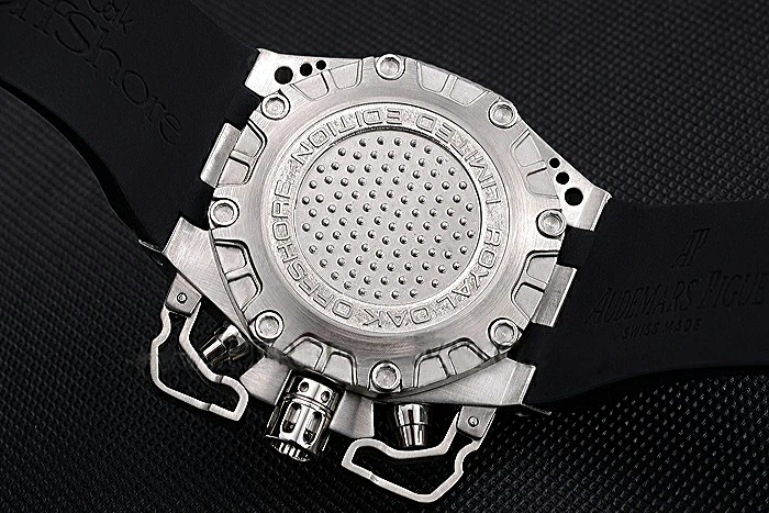 Audemars Piguet Royal Oak Offshore Survivor White Dial Stainless Steel Case Black Rubber Strap new120836