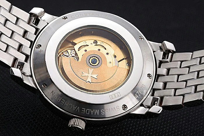 Vacheron Constantin Patrimony Silver Dial Stainless Steel Case And Bracelet new120862