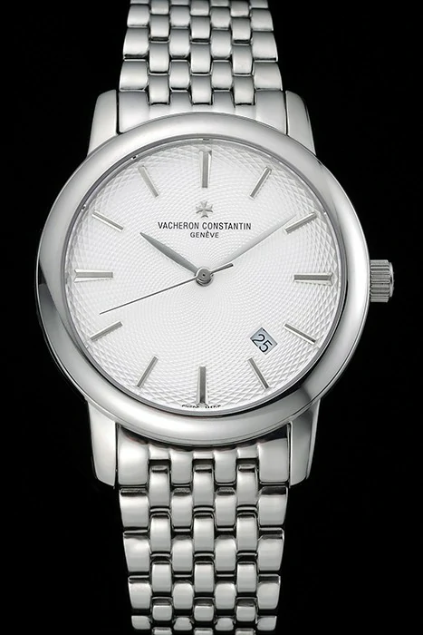 Vacheron Constantin Patrimony Silver Dial Stainless Steel Case And Bracelet new120862