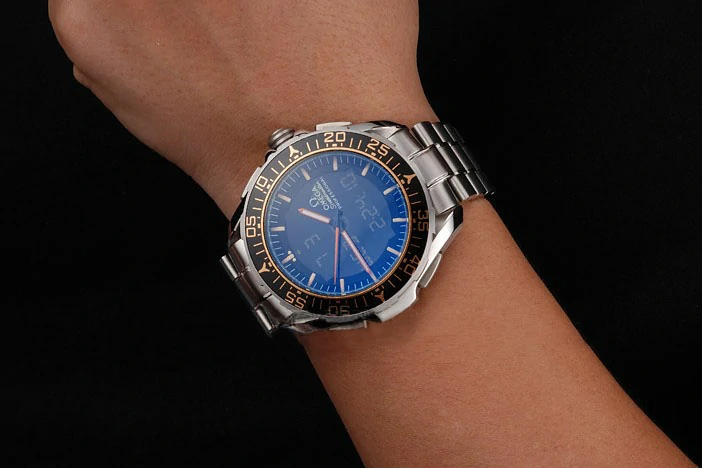 Omega Speedmaster Skywalker X 33 Black Dial Orange On Black Bezel Stainless Steel Case And Bracelet new122082