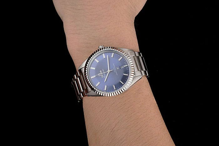 Omega Globemaster Blue Dial Stainless Steel Case And Bracelet new122453