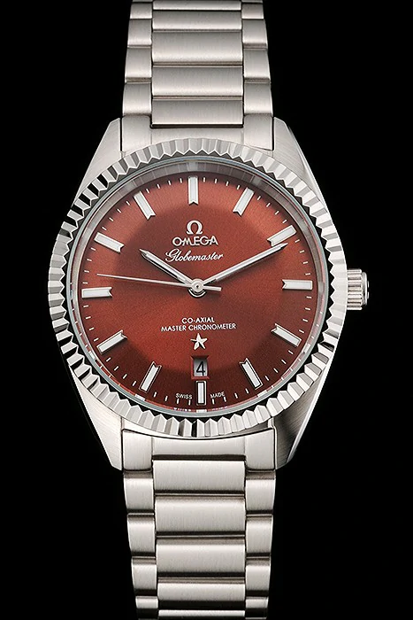 Omega Globemaster Brown Dial Stainless Steel Case And Bracelet new122454