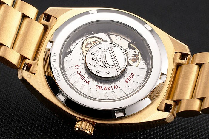 Omega Globemaster White Diak Gold Case And Bracelet new122459