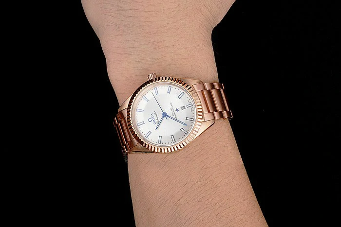 Omega Globemaster White Dial Rose Gold Case And Bracelet new122460