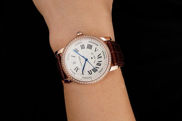 Cartier Ballon Bleu GMT Silver Dial Stainless Steel Case Two Tone Rose Gold Steel Bracelet new122737