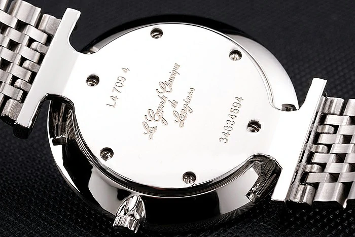 Longines Grande Classique Black Dial Roman Numerals Stainless Steel Case And Bracelet new122765