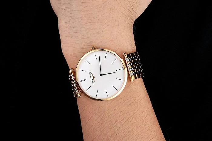 Longines Grande Classique White Dial Gold Case Two Tone Bracelet new122767