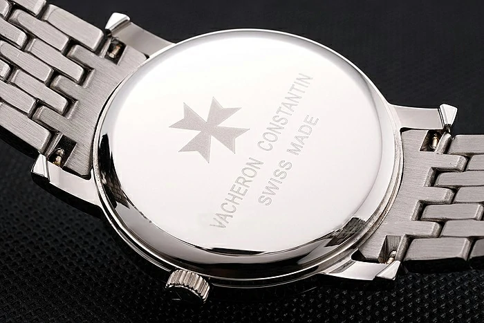 Vacheron Constantin Fine White Dial Stainless Steel Case And Bracelet new122783