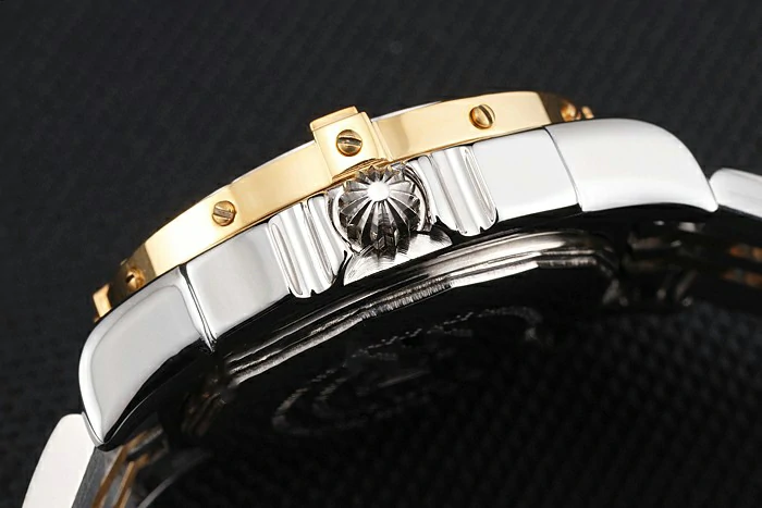 Breitling Colt Lady Pink Dial Diamond Hour Marks Gold Bezel Stainless Steel Case Two Tone Bracelet new122895