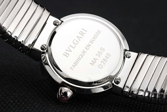 Bvlgari Bvlgari Marsala Dial Stainless Steel Case And Tubogas Bracelet new122904