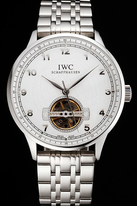 IWC Portugieser Tourbillon White Dial Stainless Steel Case And Bracelet new122938