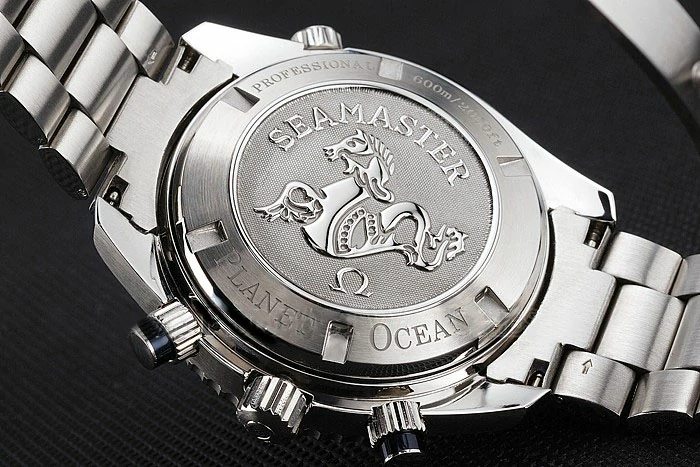 Omega Seamaster Black Dial Black Bezel Stainless Steel Case And Bracelet new122975