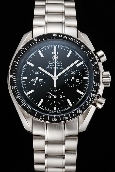 Omega Speedmaster Professional Black Dial Stainless Steel Case And Bracelet new122977