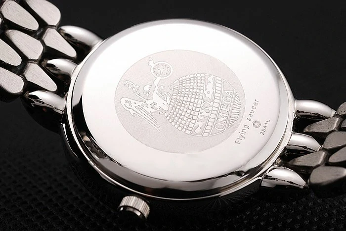 Omega De Ville Prestige No Date White Dial With Diamonds Stainless Steel Case And Bracelet new123348