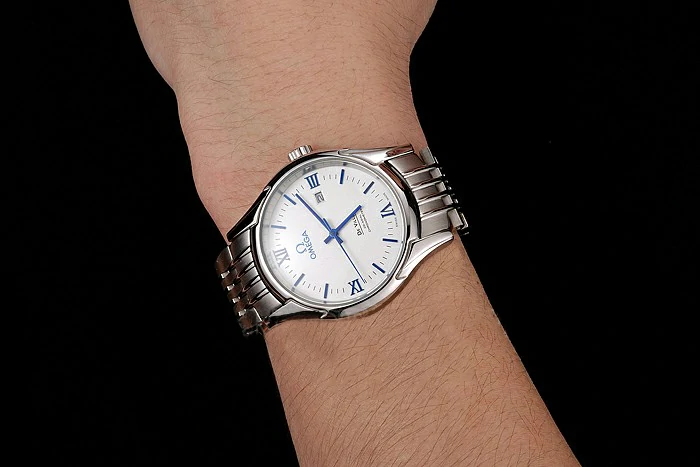 Omega De Ville White Dial Stainless Steel Case And Bracelet new123894