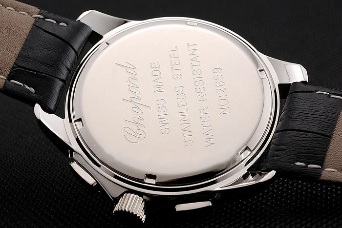 Chopard Mille Miglia GTS Blue Dial Black Leather Bracelet new124450