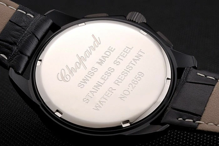 Chopard Mille Miglia GTS White Dial Black Leather Bracelet new124451