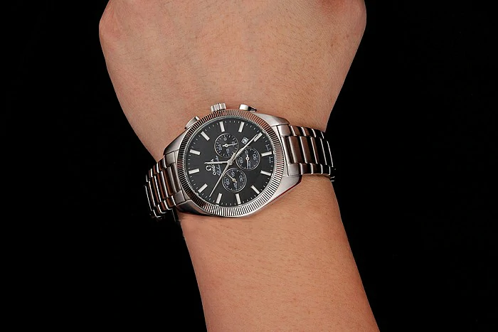 Omega Globemaster Master Chronometer Black Dial Stainless Steel Bracelet new124465