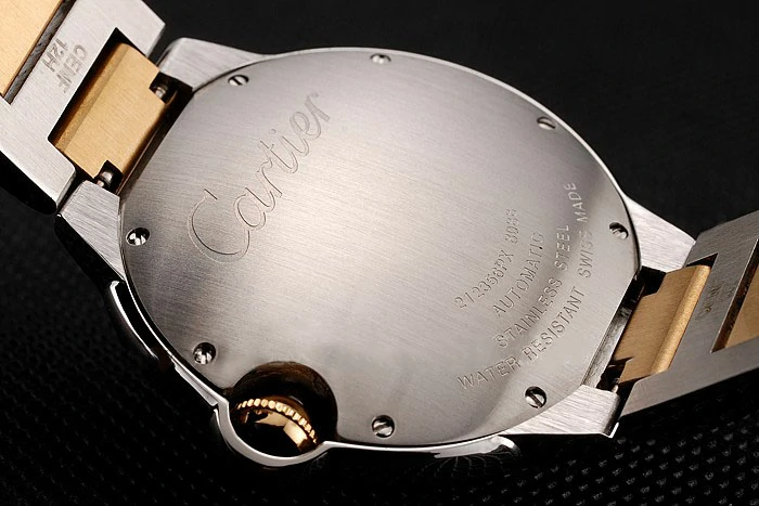 Cartier Ballon Bleu 40 MM Diamond Dial Diamond Case Gold And Staineless Steel Bracelet new124506