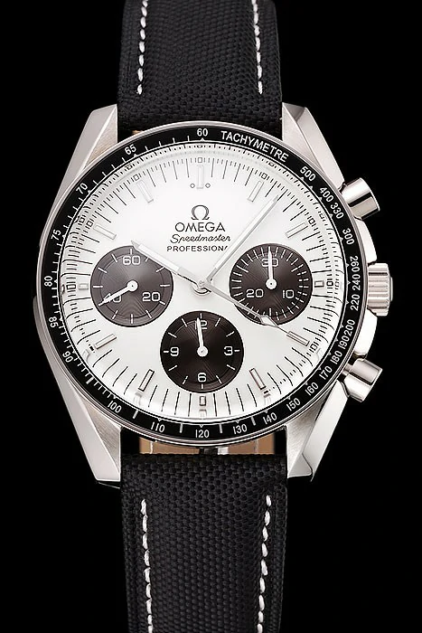 Omega Speedmaster Professional White Dial Brown Subdials new124551