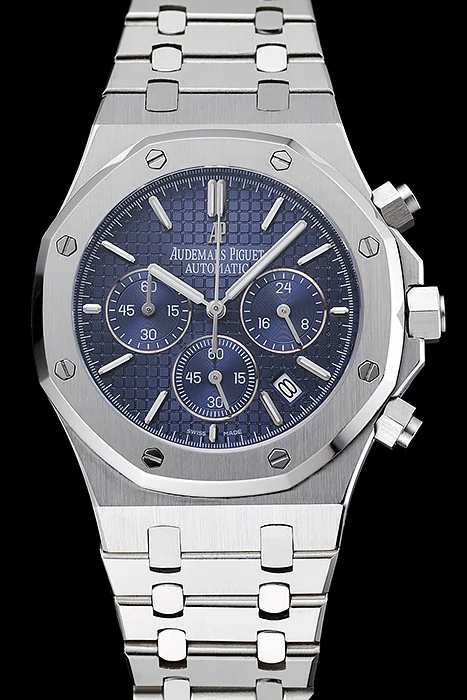 Audemars Piguet Royal Oak Chronograph Blue Dial Stainless Steel Bracelet new124875