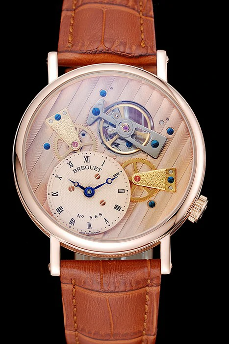 Breguet Tradition Grande Complication Gold Case Brown Leather new124879