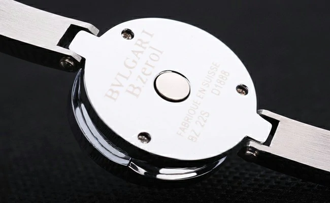 Bvlgari B.ZERO1 Black Dial Stainleess Steel Bracelet new2681