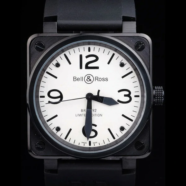 BR01 92 Carbon White Dial new57482