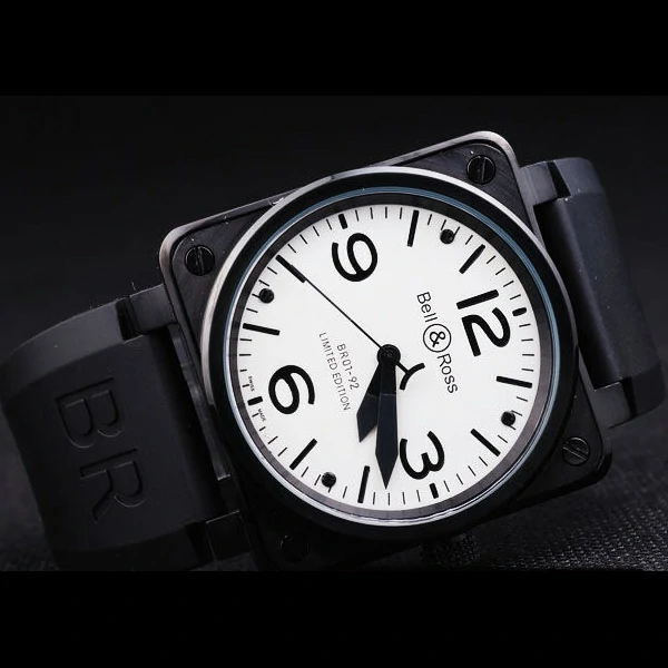 BR01 92 Carbon White Dial new57482