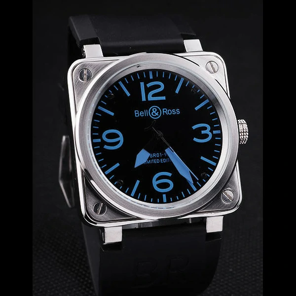 BR01 92 Black Blue Dial new57493