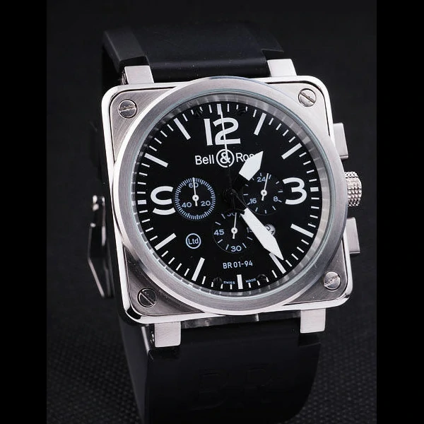 BR01 94 Black White Dial new57497
