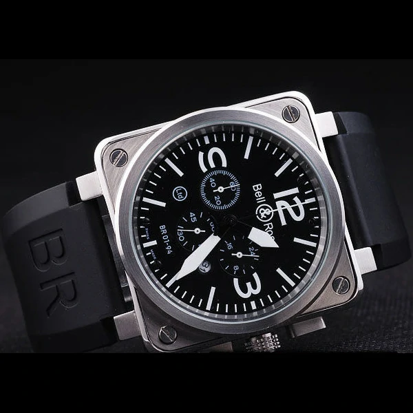 BR01 94 Black White Dial new57497