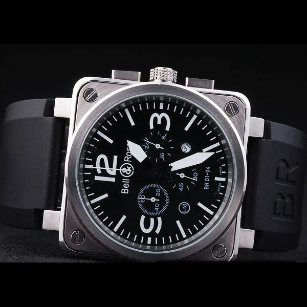 BR01 94 Black White Dial new57497