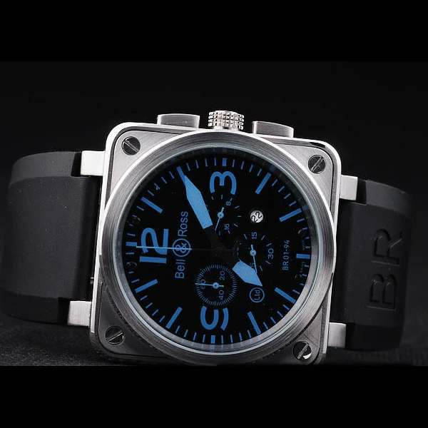 BR01 94 Black Blue Dial new57498