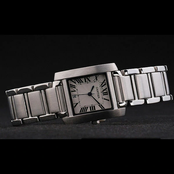 Cartier Tank Francaise 29mm White Dial Stainless Steel Case And Bracelet new57537