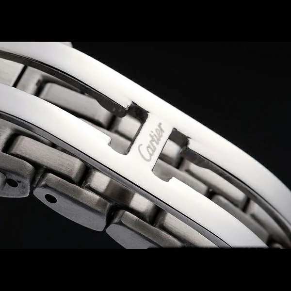 Cartier Tank Americaine 21mm White Dial Stainless Steel Case And Bracelet new57541