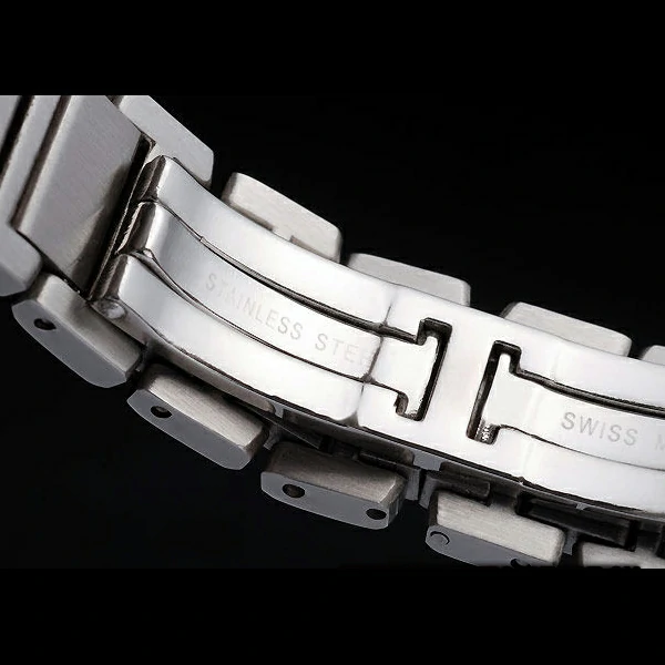 Cartier Tank Anglaise 20mm White Dial Diamonds Steel Case Stainless Steel Bracelet new57542