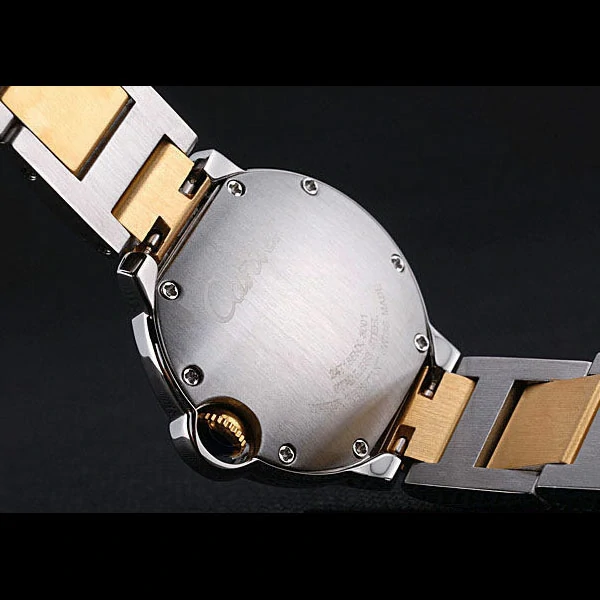 Cartier Ballon Bleu 30mm White Dial Stainless Steel Case Two Tone Bracelet new57549