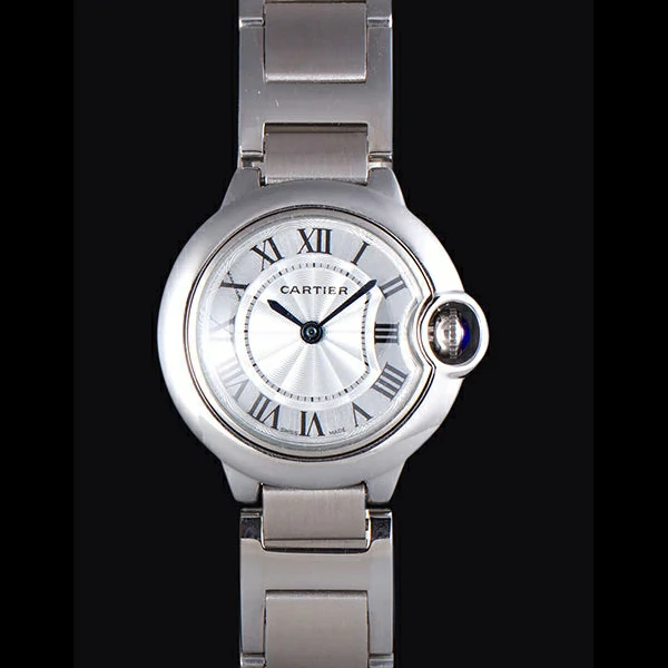 Cartier Ballon Bleu 30mm White Dial Stainless Steel Case And Bracelet new57550
