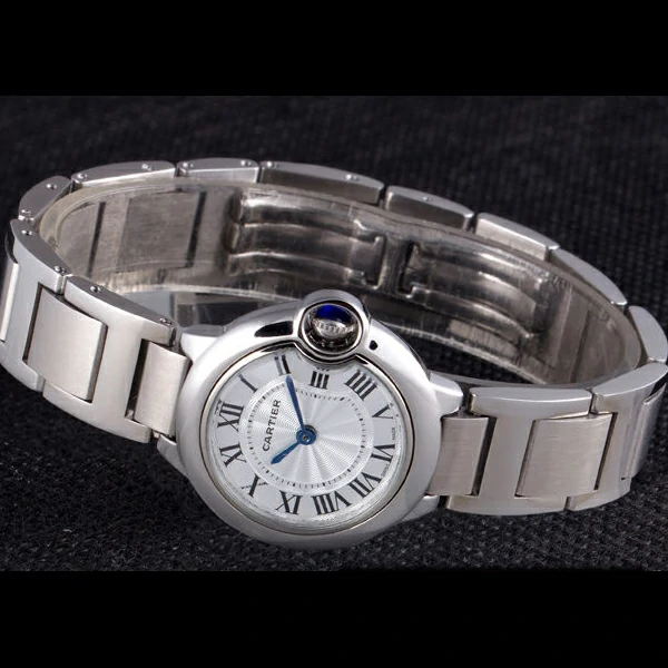 Cartier Ballon Bleu 30mm White Dial Stainless Steel Case And Bracelet new57550