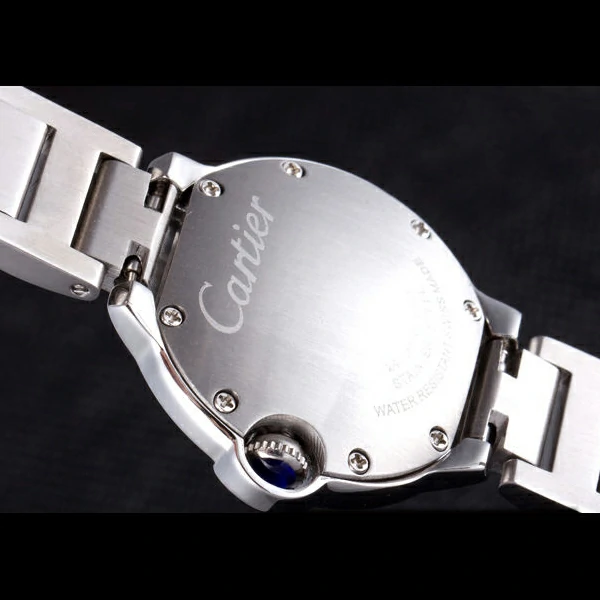 Cartier Ballon Bleu 30mm White Dial Stainless Steel Case And Bracelet new57550