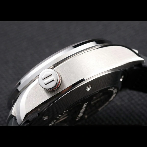 Tag Heuer Carrera Tachymeter Bezel Perforated Black Rubber Strap White Dial new58078