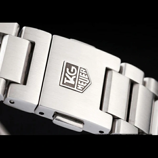 Tag Heuer Carrera Tachymeter Bezel Stainless Steel White Dial new58079