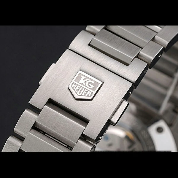 Tag Heuer Carrera Tachymeter Bezel Stainless Steel Black Dial new58080