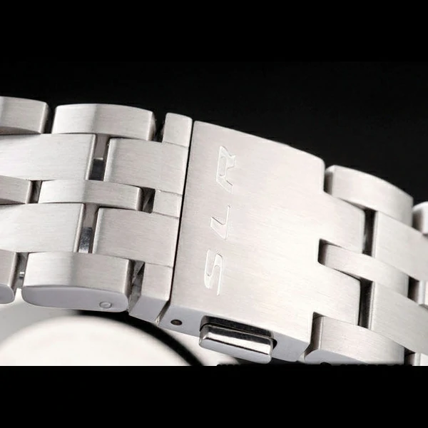 Tag Heuer SLR Tachymeter Bezel Stainless Steel White Dial new58082