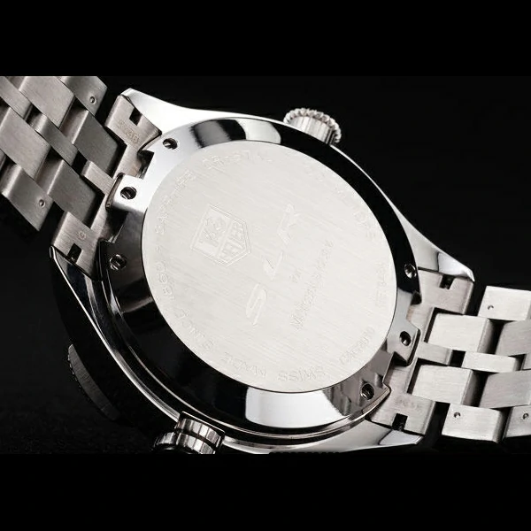 Tag Heuer SLR Tachymeter Bezel Stainless Steel White Dial new58082
