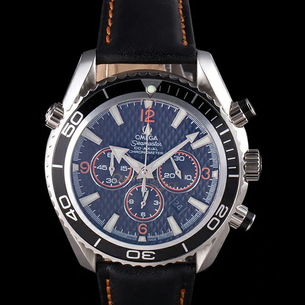 Omega Seamaster Planet Ocean Co axial Black Case Black Dial new58108