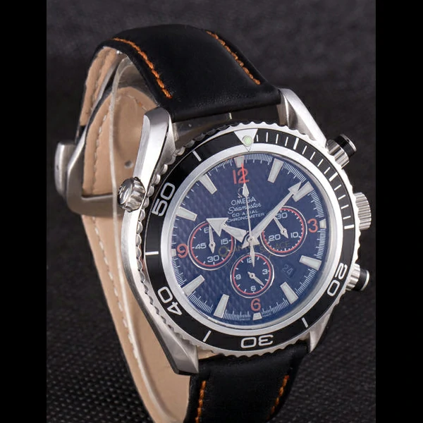 Omega Seamaster Planet Ocean Co axial Black Case Black Dial new58108